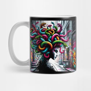 Street Art Medusa Mug